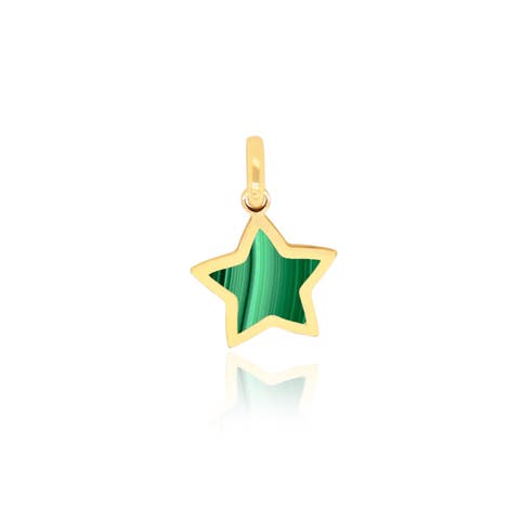 Malachite Star Charm