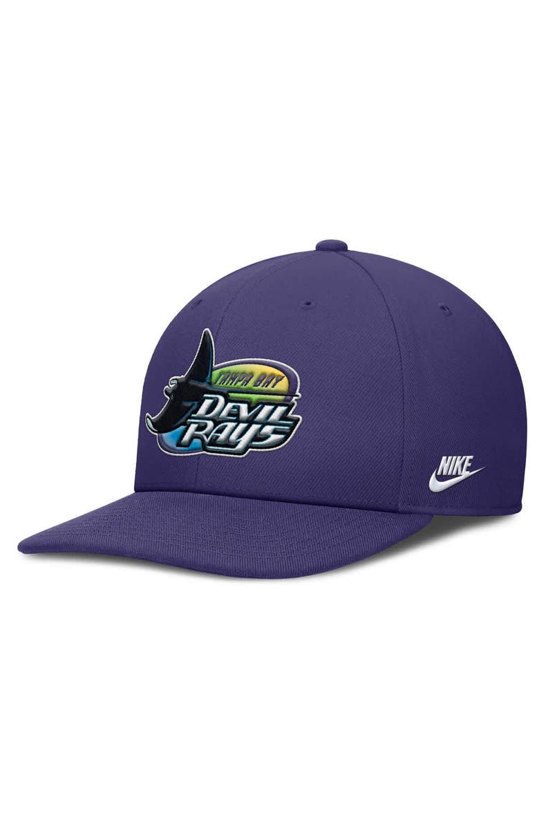 Nike Men's Nike Purple Tampa Bay Rays Pro Performance Snapback Hat, Alternate, color, Purple