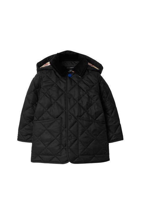 BURBERRY KIDS ブルゾン ボンバージャケット 黒 3Y - メルカリ