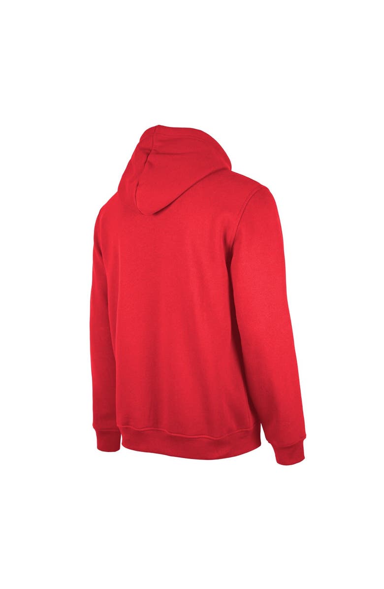 New Era Men's New Era Red Sacramento Kings 2023/24 City Edition Big & Tall Pullover Hoodie, Alternate, color, 