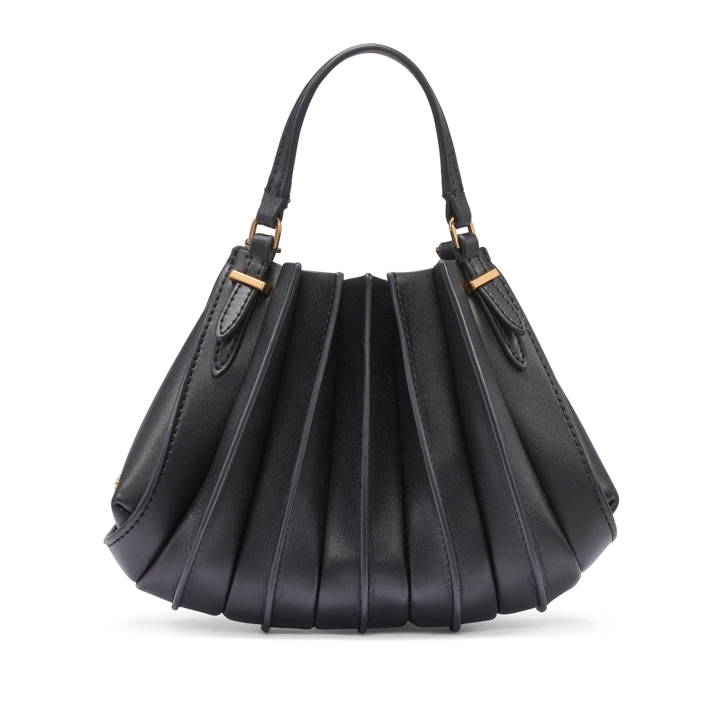 KARL LAGERFELD PARIS Ikon Clutch, Alternate, color, Black/Gold