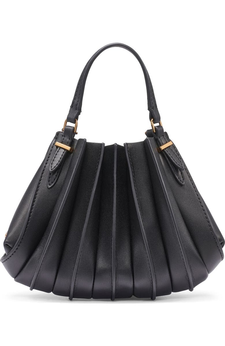 KARL LAGERFELD PARIS Ikon Clutch, Alternate, color, Black/Gold