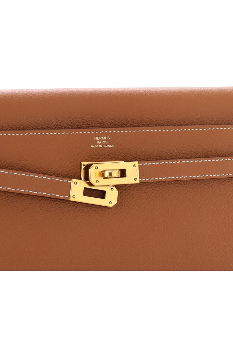 Pre-Owned Hermes Kelly To Go Wallet Evercolor, Alternate, color,