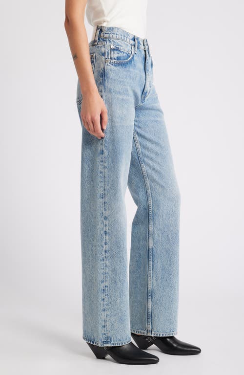 Rag & Bone Shea High Waist Wide Leg Jeans In Quincy