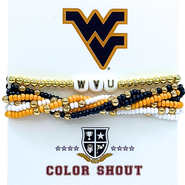 Color Shout West Virginia Lucky 7 Bracelet Set