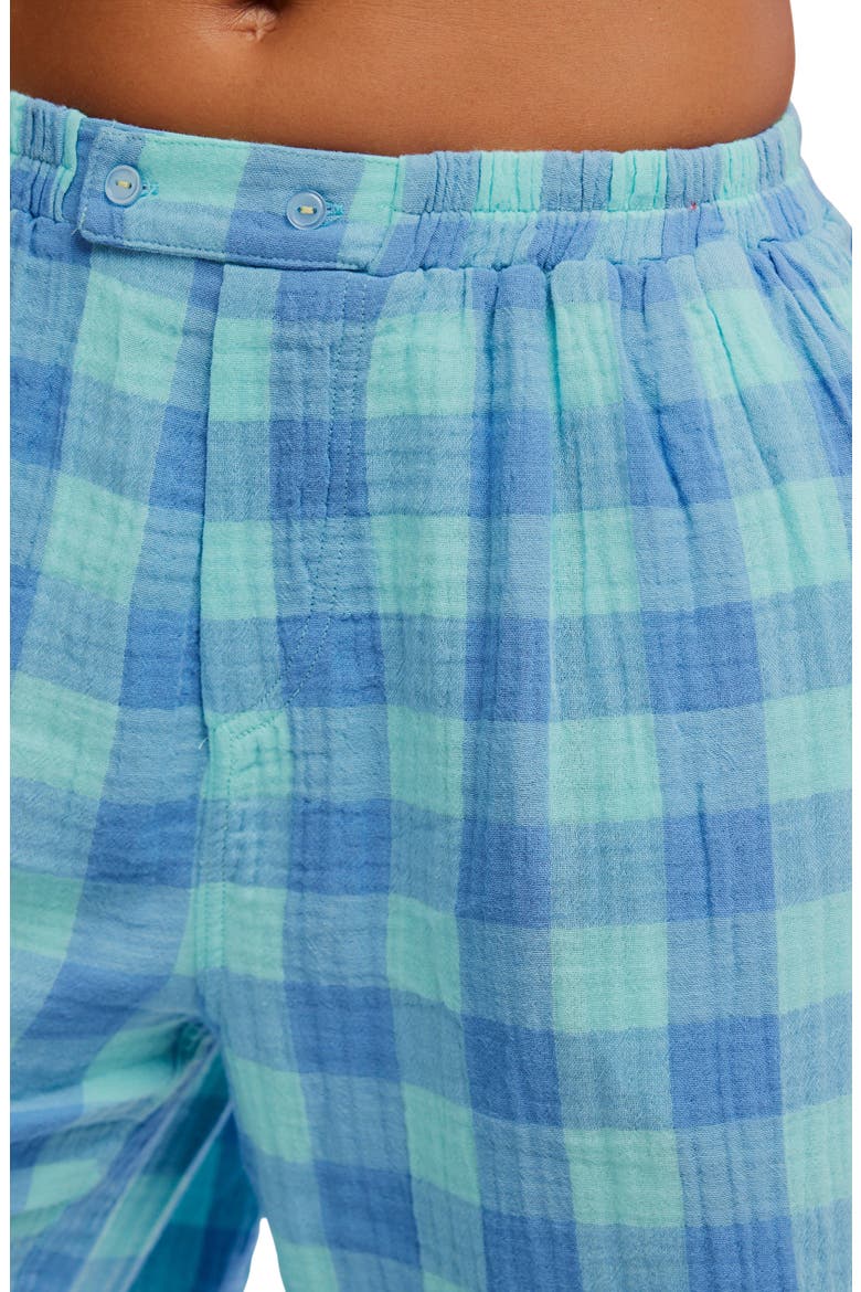 Be Mine Pajama Pants, Alternate, color, BLISSFUL BLUE COMBO