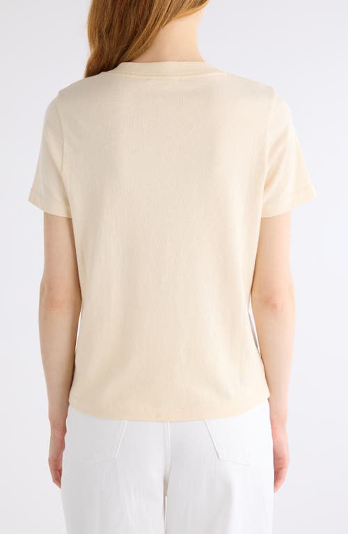 Chloé Graphic Illustration Crew Neck T-shirt In White