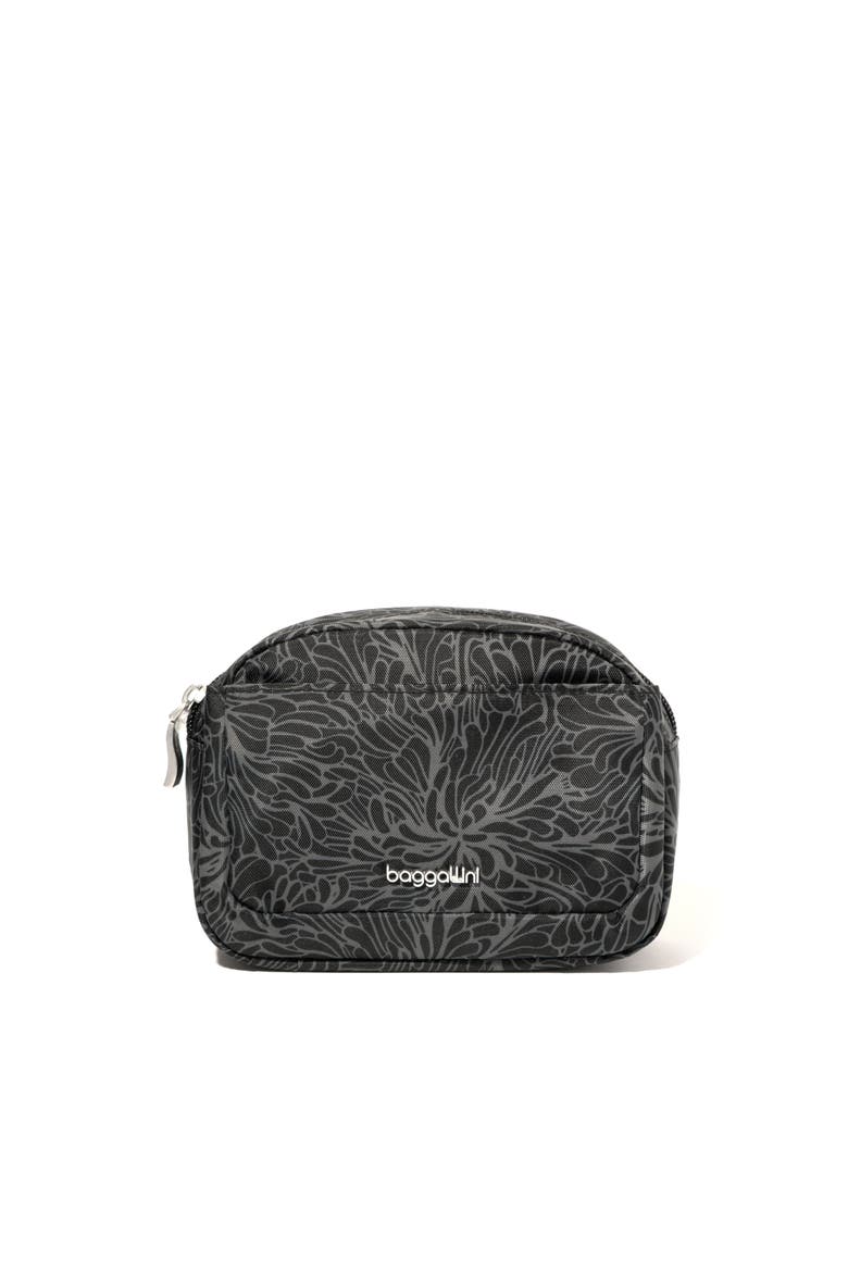 Small Pocket Cosmetic Bag, Main, color, Midnight Blossom