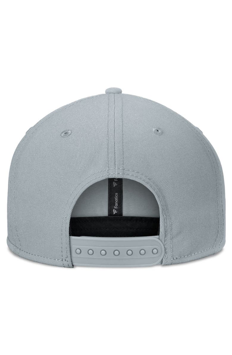 FANATICS Men's Fanatics Branded Gray Portland Timbers Smoke Snapback Hat, Alternate, color, 