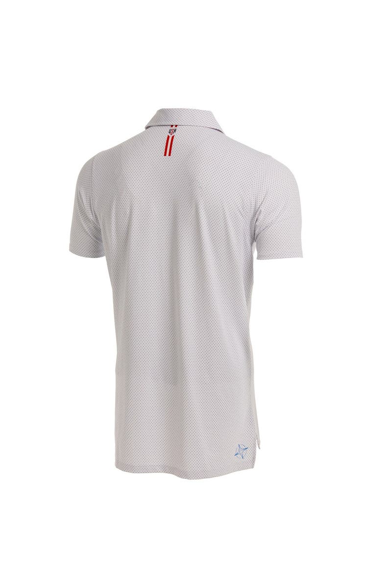 B. Draddy Men's B. Draddy White 2024 Presidents Cup Team USA Captain Cool Polo, Alternate, color, White