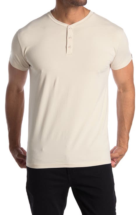 Short Sleeve Henley