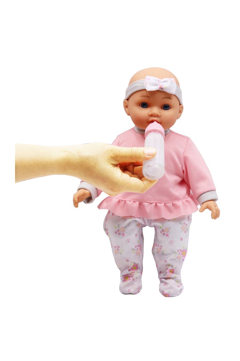 Deluxe Twin Set 14 Inch Baby Dolls, 4 Piece, Ages 2+, Alternate, color, Multicolored