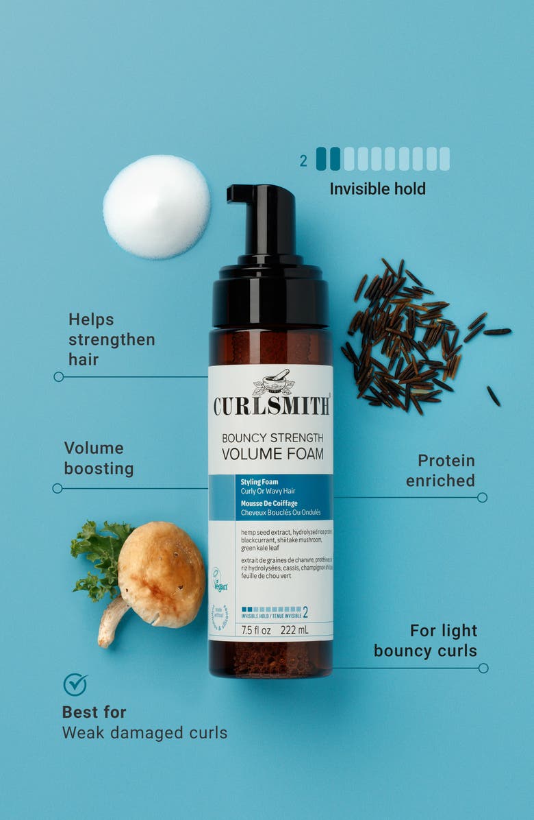 CURLSMITH Bouncy Strength Volume Foam, Alternate, color,