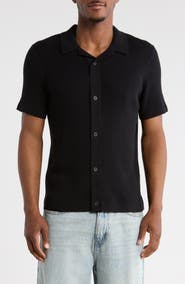 Abound Short Sleeve Button-Up Sweater