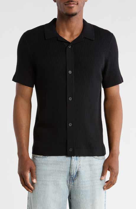Abound Short Sleeve Button-Up Sweater