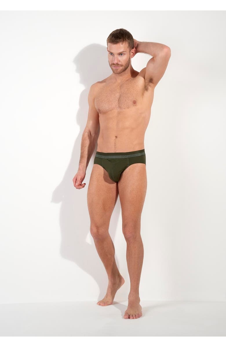 HOM HO1 Mini Briefs, Alternate, color, Dark Khaki