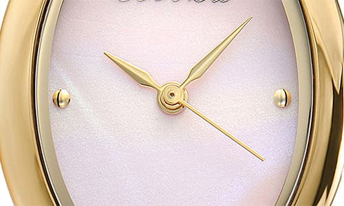 Ettika Oval Modern Bracelet Watch, 24mm X 31mm In Gold