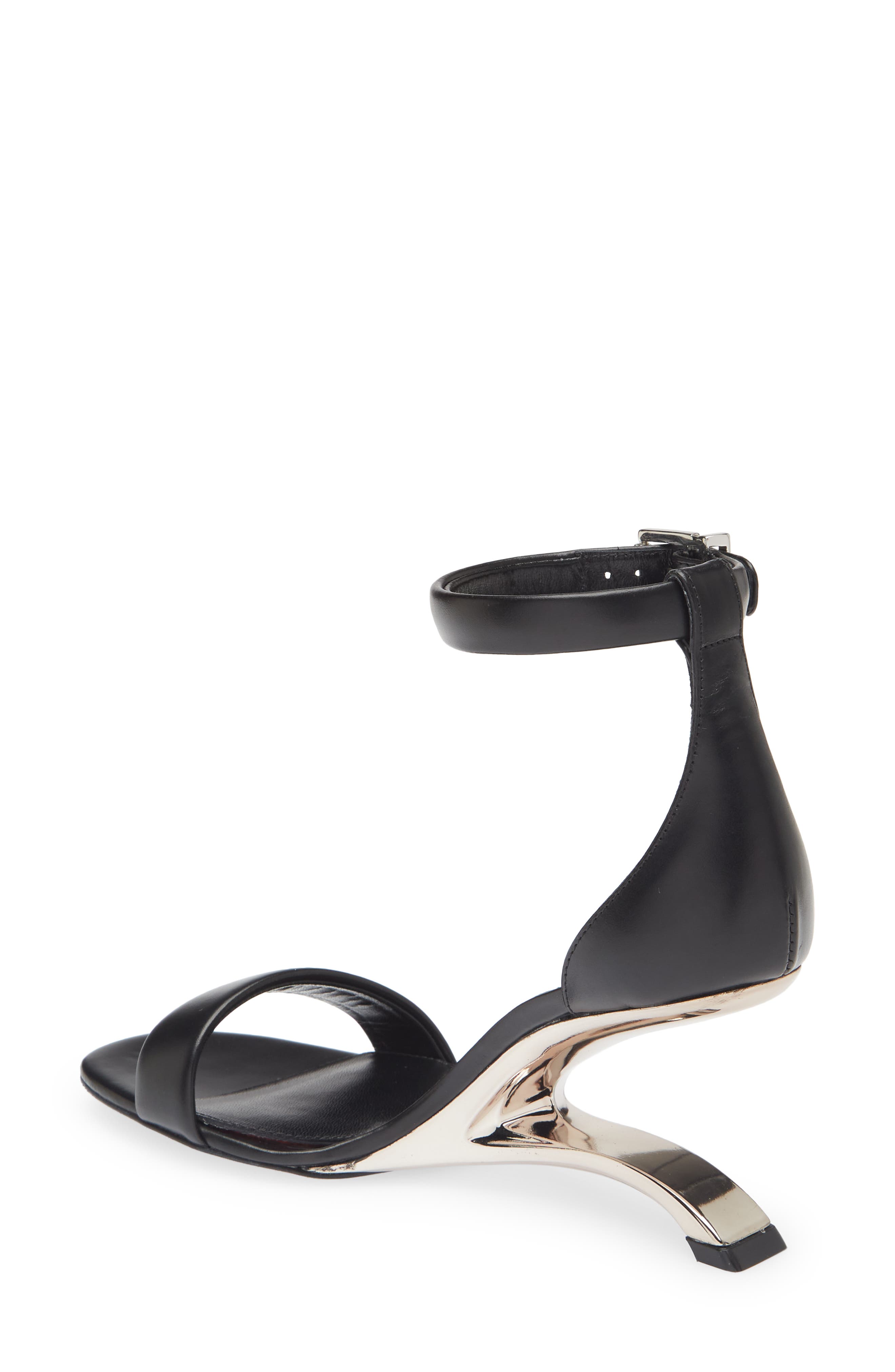 McQueen Alexander McQueen Arc Naked Sandal, Alternate, color, 