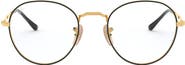 Ray-Ban 49mm Round Optical Glasses