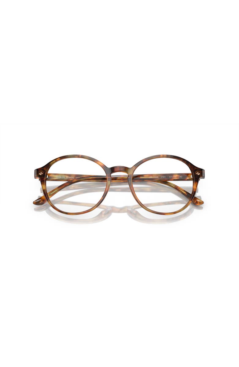 Giorgio Armani 47mm Phantos optical glasses, Alternate, color, Tortoise