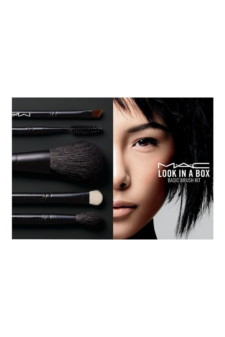 M·A·C 'Look in a Box - Basic Brush' Kit, Alternate, color, NO COLOR