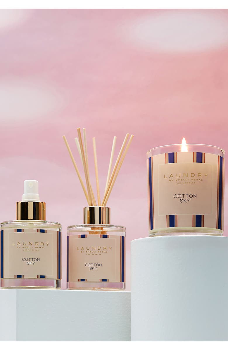 Laundry by Shelli Segal Cotton Sky 8oz. Scented Candle, Alternate, color,