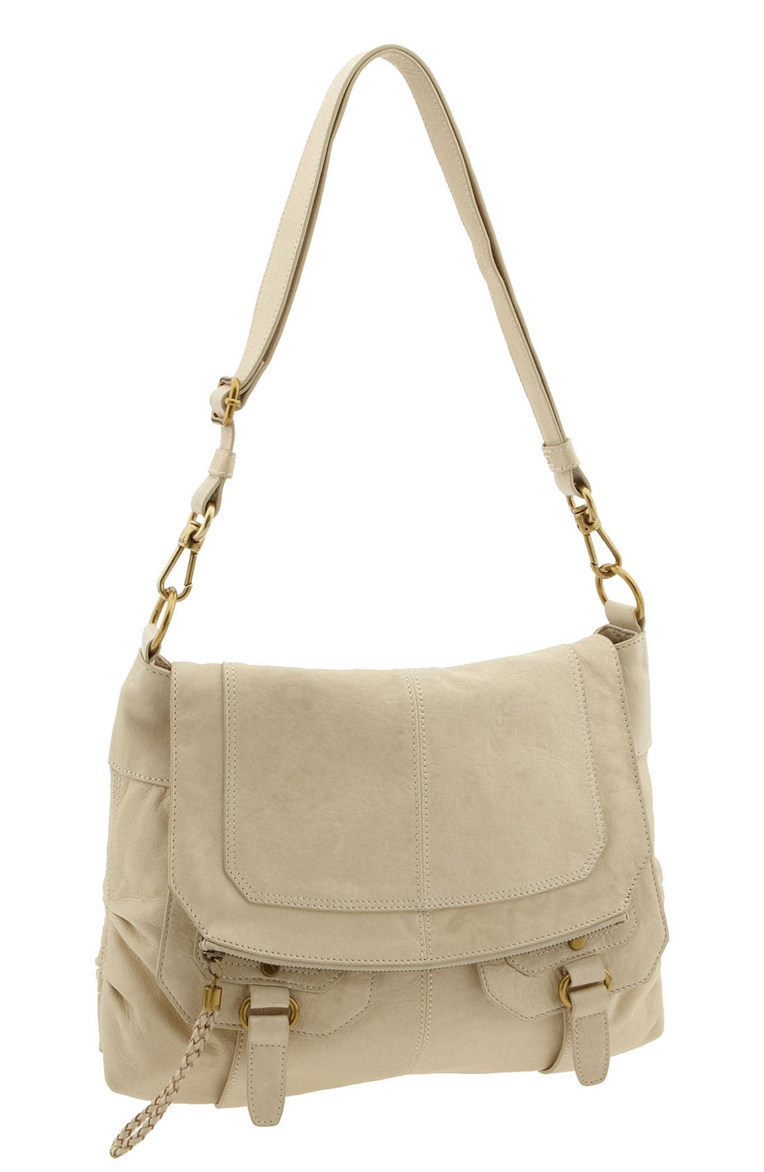 Flap Crossbody Bag, Main, color, CREAM