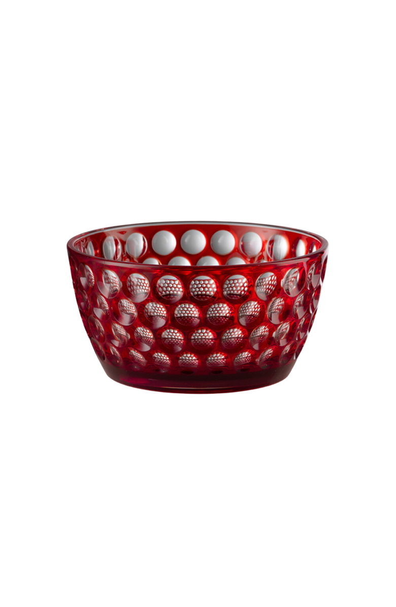 Mario Luca Giusti Lente Snack/Cereal Bowl, Main, color, Red