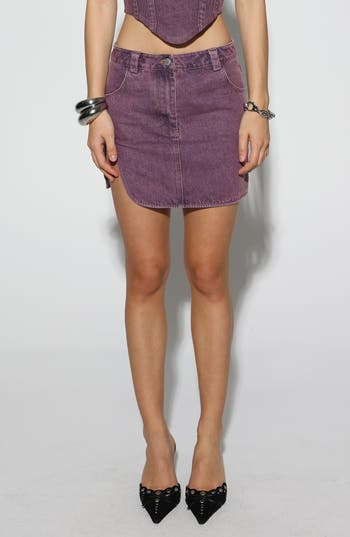 BY.DYLN BY.DYLN ZAYNE DENIM MINISKIRT