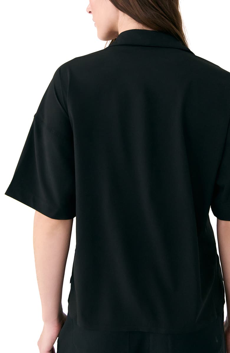 Lole Olivie UPF Short Sleeve Button-Up Shirt, Alternate, color,