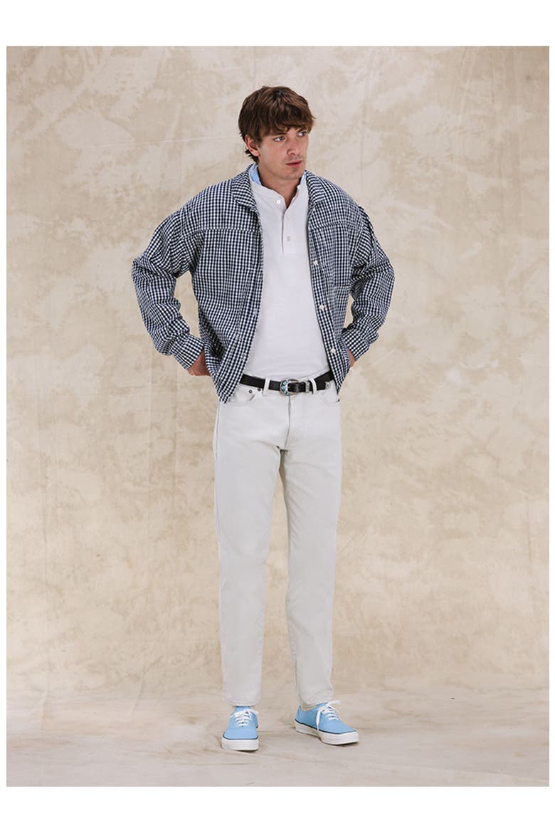 Peter Vichy Cotton Jacket, Alternate, color, BLUE