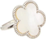Juvell Mother-of-Pearl Floral Ring