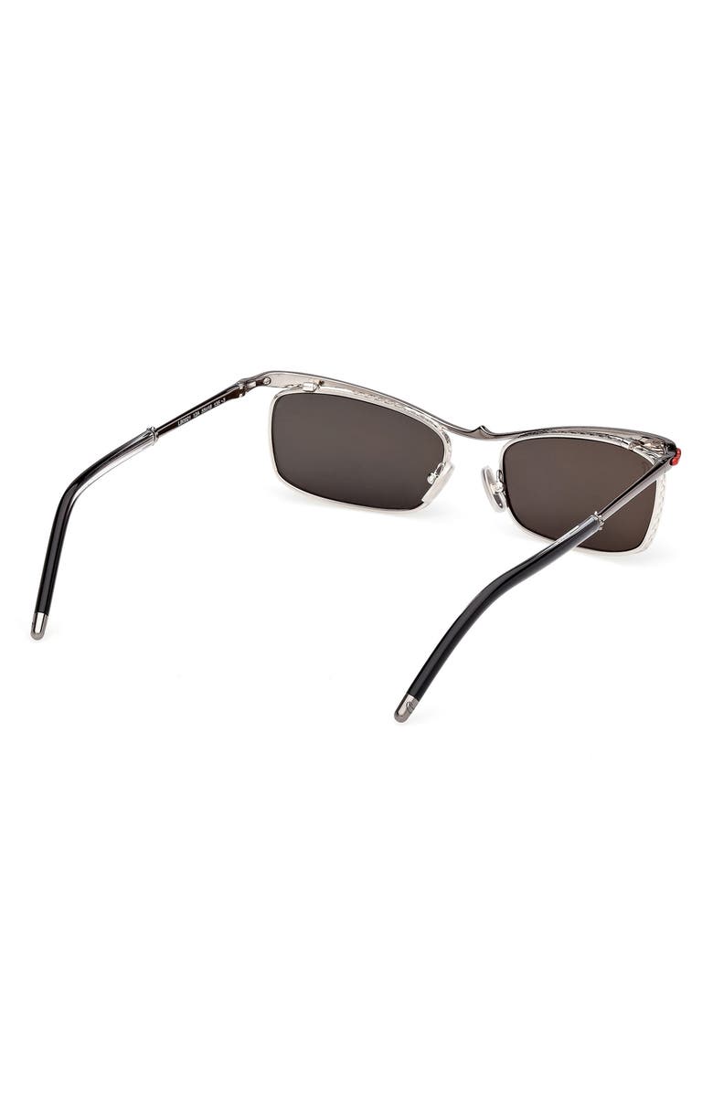 Christian Louboutin 55mm Rectangular Sunglasses, Alternate, color,