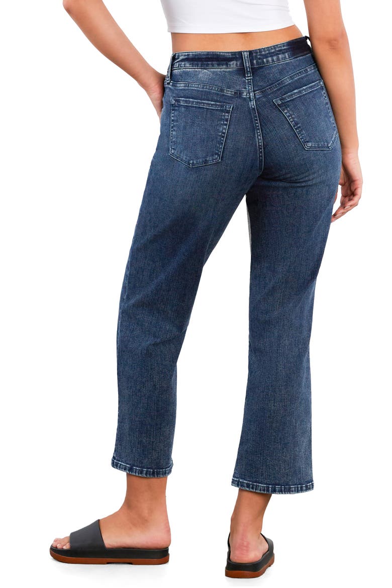 Ankle Straight Leg Jeans, Alternate, color, CATCH A WAVE BLUE