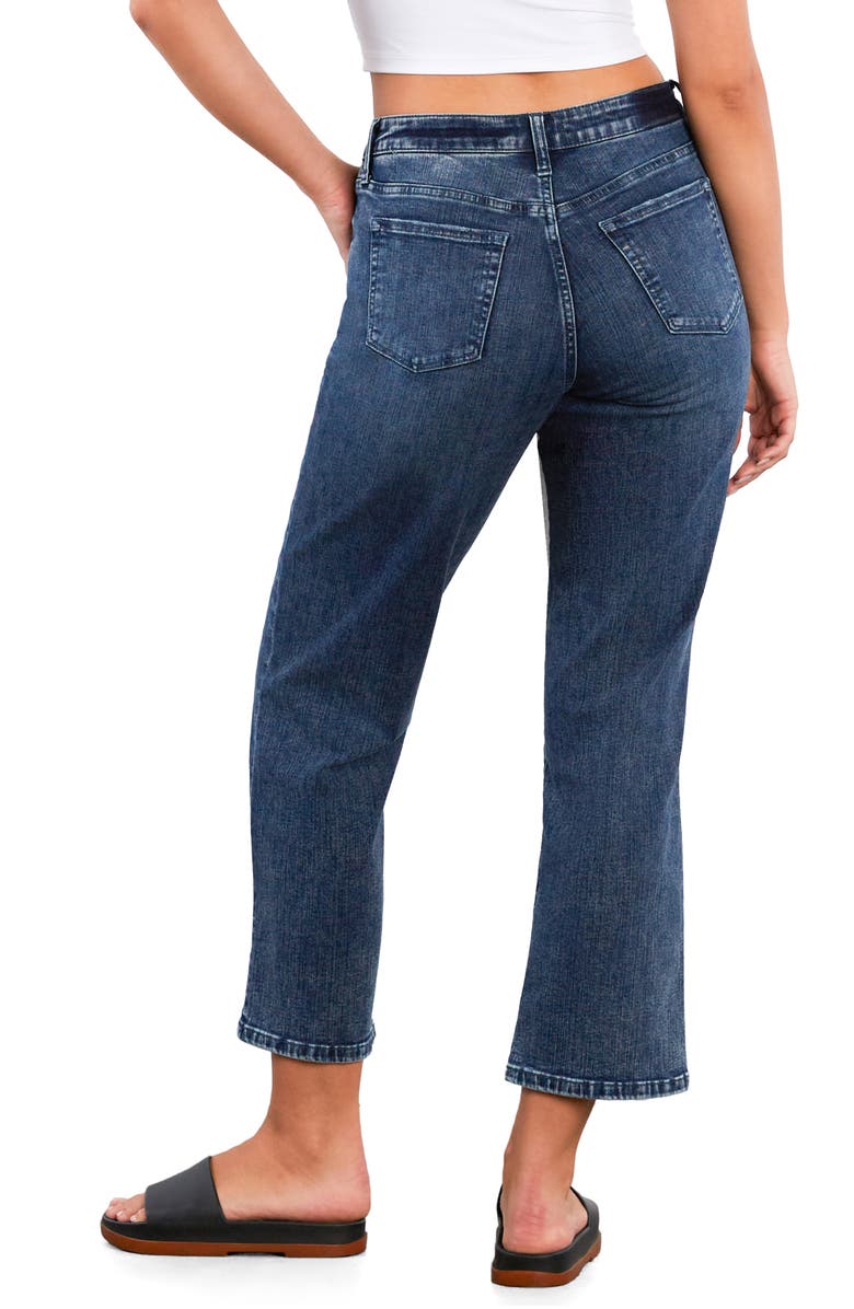 HINT OF BLU Ankle Straight Leg Jeans, Alternate, color, Catch A Wave Blue