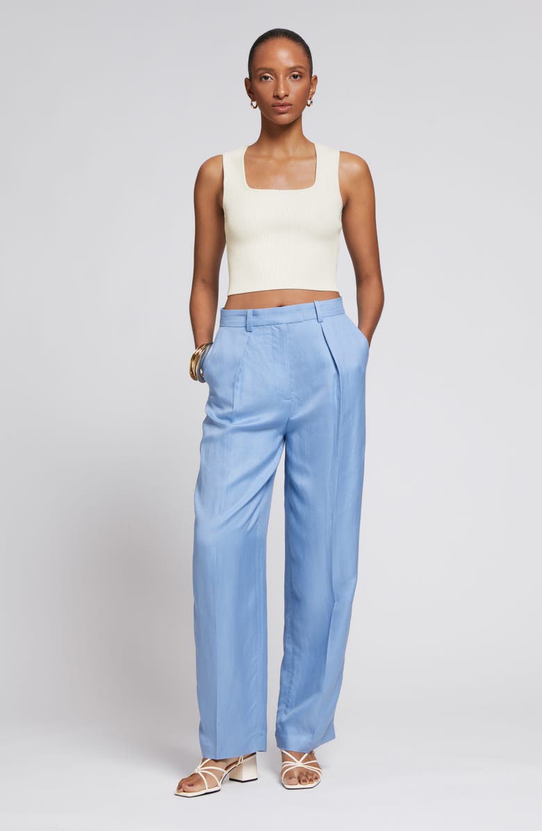 & Other Stories Square Neck Crop Rib Tank, Alternate, color, 