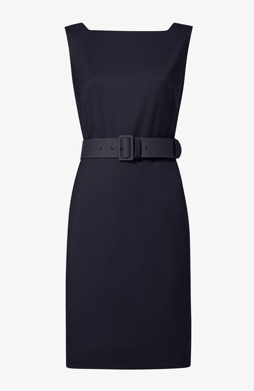 M.m.lafleur Cynthia Italian Wool Twill Dress In Multi