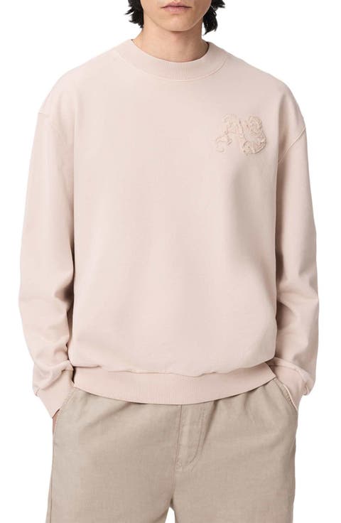 Insignia Graphic Appliqué Cotton Sweatshirt