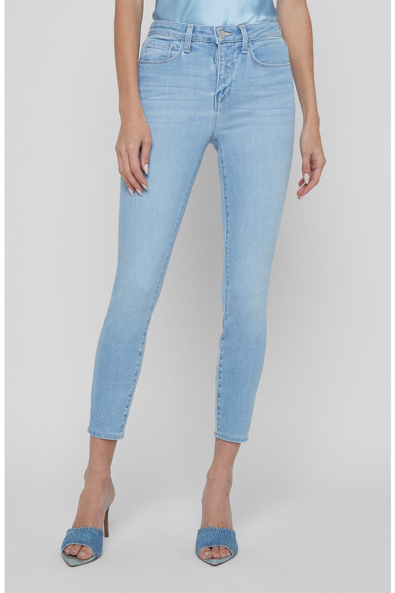 Margot High Waist Crop Skinny Jeans, Main, color, CRUZ
