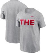 Nike Men's Nike Gray Ohio State Buckeyes THE T-Shirt