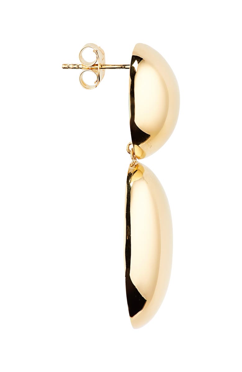 Lié Studio The Klara Drop Earrings, Alternate, color, 18K Gp 925 Sterling Silver
