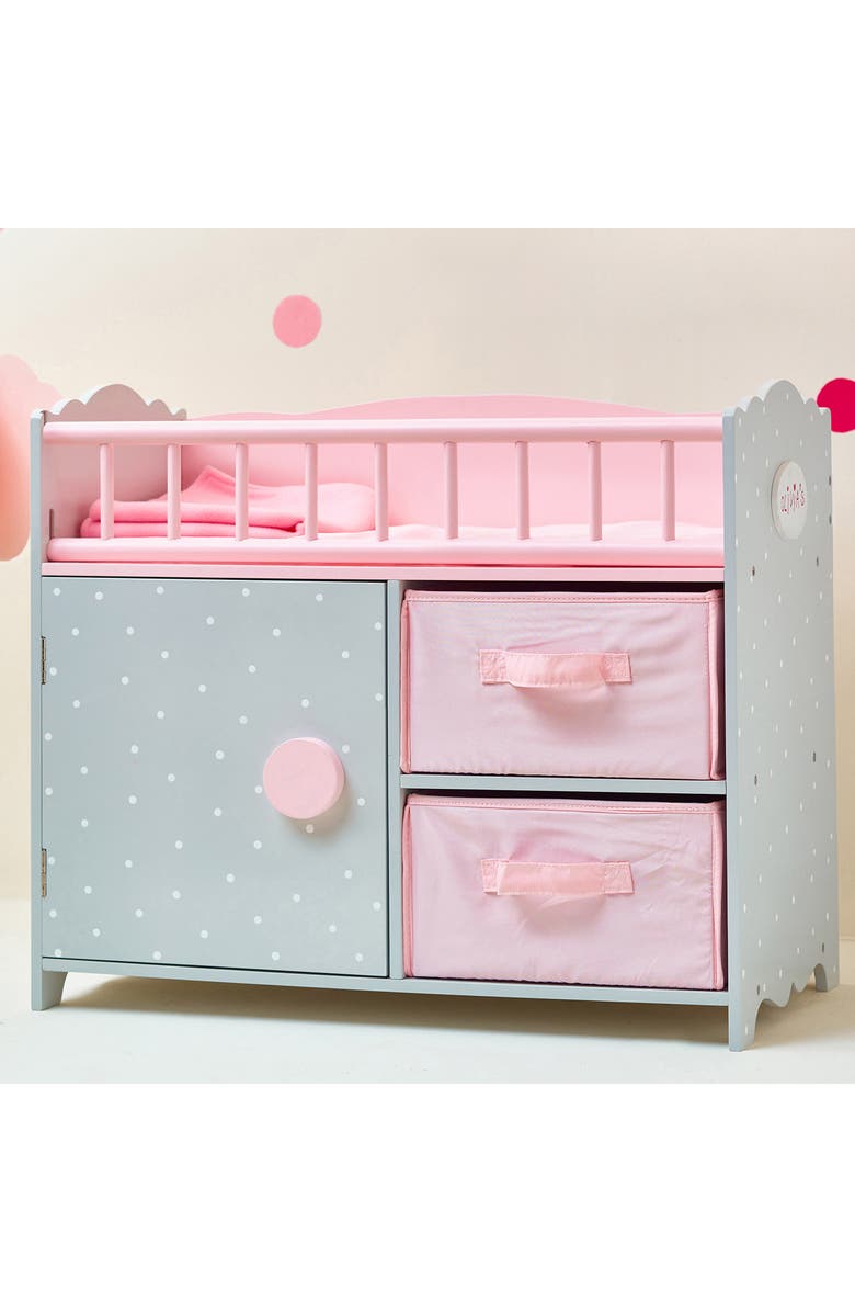 Teamson Kids Olivia's Little World Polka Dot Baby Doll Crib, Alternate, color, Assorted