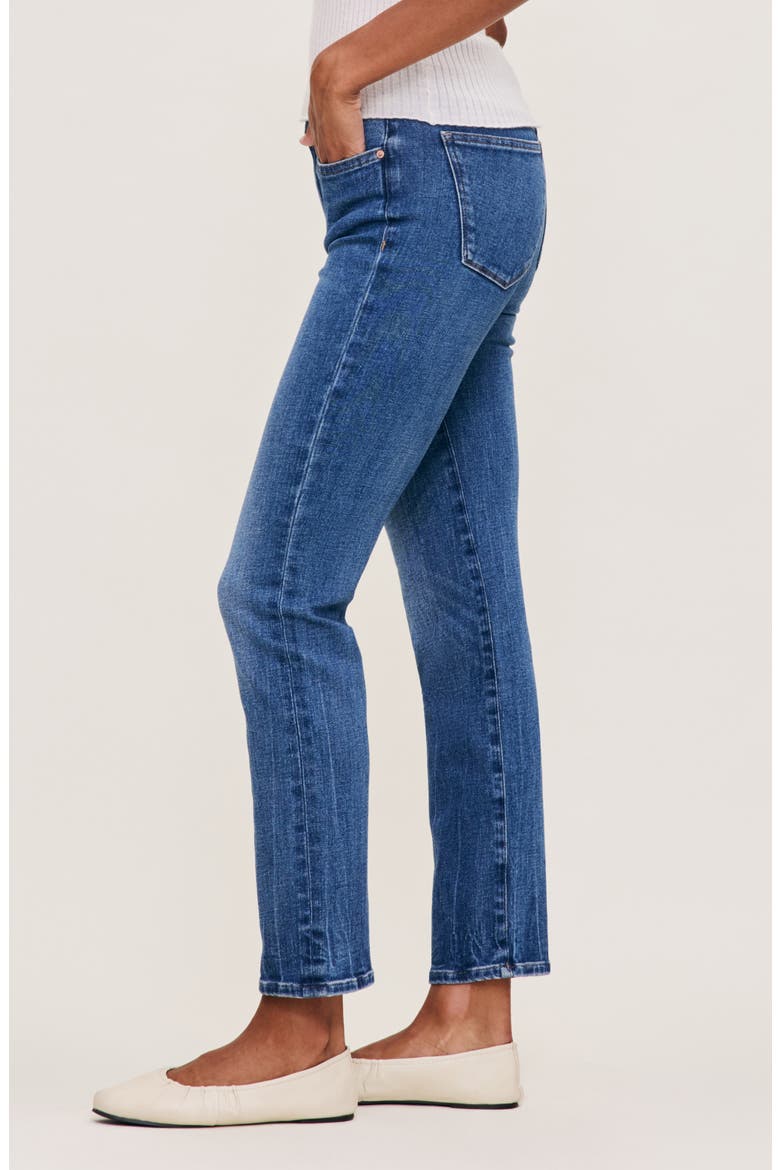 Mara Straight Instasculpt™ Mid Rise Jeans, Alternate, color, PALM SPRINGS DL AIRBRUSHED