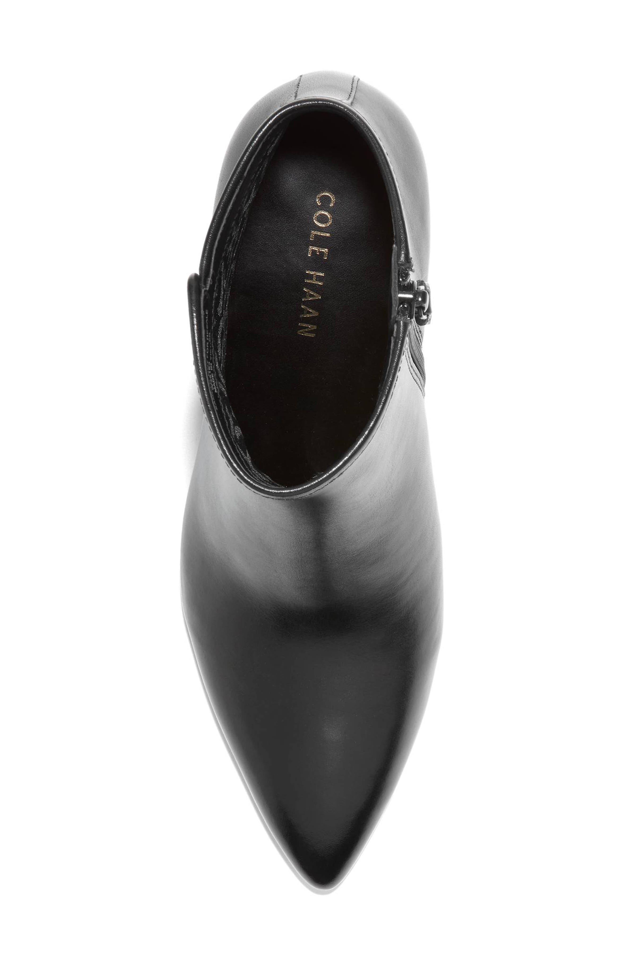 Cole Haan Eanna Ankle Bootie, Alternate, color, Black Leather