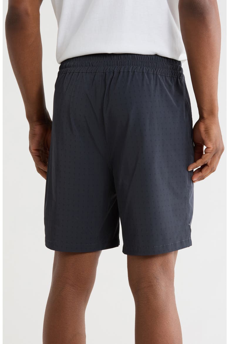Matt Drawstring Shorts, Alternate, color, BLACK CROSS PARADISE