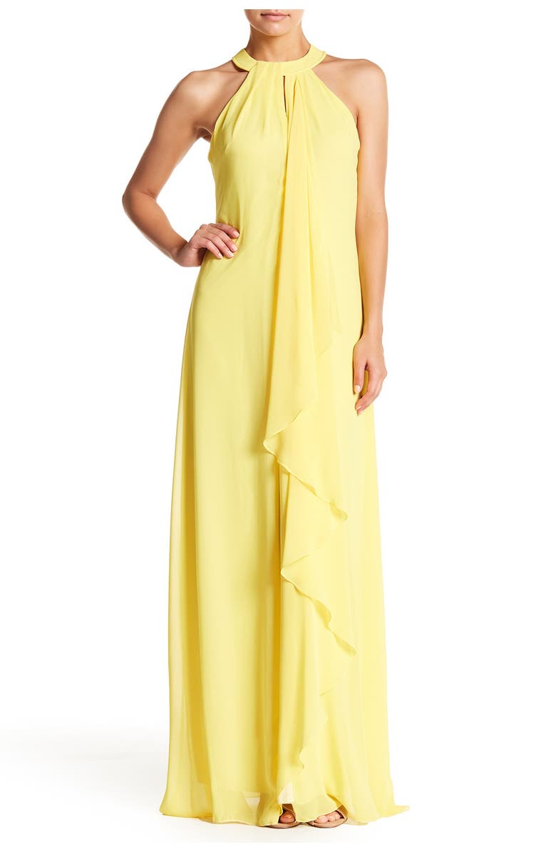 MEGHAN LA Aphrodite Maxi Dress, Main, color, Yellow