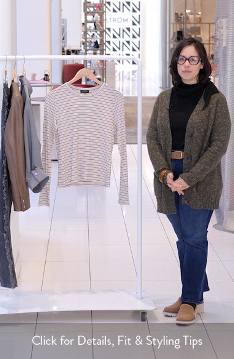 Luca Stripe Rib Top, sales video thumbnail