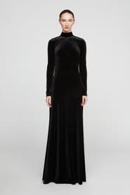 HALSTON Kaia Velvet Gown