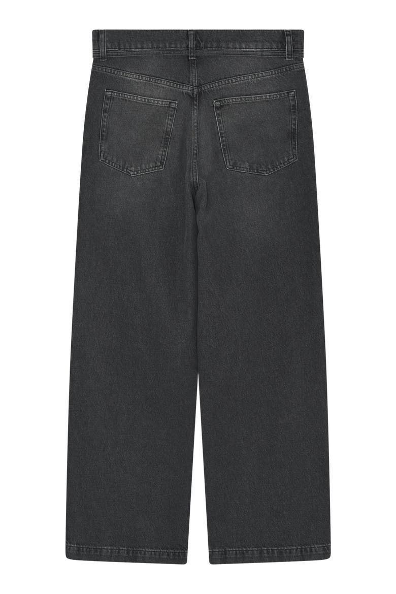 Elijah Denim Straight Leg Jeans, Alternate, color, Black