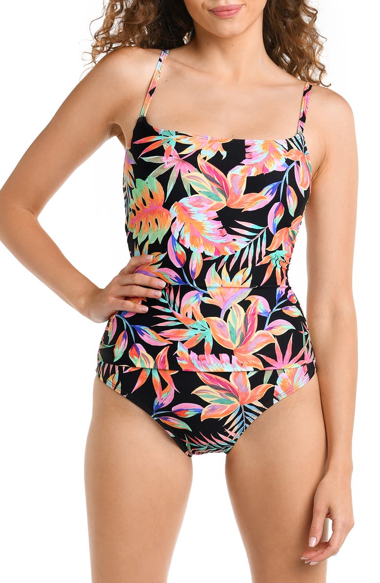 La Blanca Best Escape One-Piece Swimsuit, Main, color, 